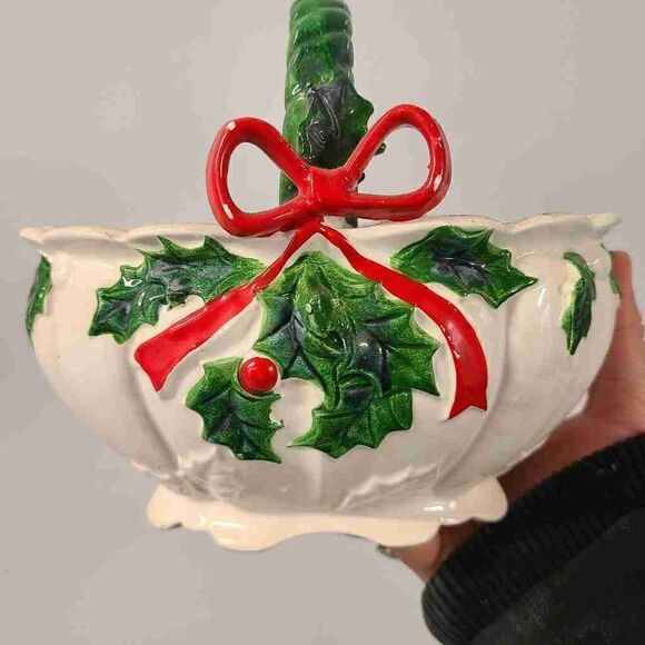 Lefton Vintage Christmas Ornament Decor 1953-1971 - Picture 1 of 4